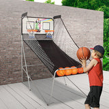 Arcade Basketball Game 2-Player Electronic Sports - Front View