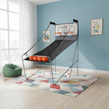 Arcade Basketball Game 2-Player Electronic Sports - Close-Up Angle