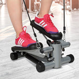 Aerobic Fitness Step Air Stair Climber Stepper Exercise Machine - Front View