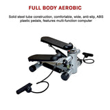 Aerobic Fitness Step Air Stair Climber Stepper Exercise Machine - Close-Up Angle