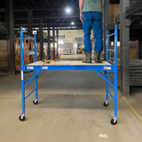 Mobile Safety High Scaffold / Ladder Tool -450KG - Front View