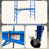 Mobile Safety High Scaffold / Ladder Tool -450KG - Close-Up Angle