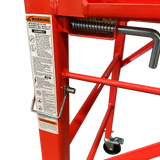 Mobile Safety High Scaffold / Ladder Tool -450KG - Top-Down View