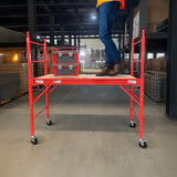 Mobile Safety High Scaffold / Ladder Tool -450KG - Front View
