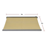 5.0m x 3.0m Retractable Folding Arm Awning Heavy Duty Full Cassette Motorised - Extra Image