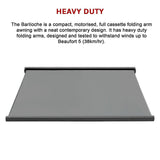 5.0m x 3.0m Retractable Folding Arm Awning Heavy Duty Full Cassette Motorised - Extra Image