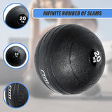 20kg Slam Ball No Bounce Crossfit Fitness MMA Boxing BootCamp - Rear View
