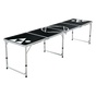 Professional 8ft Beer Pong Table Drinking Game