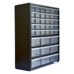 Storage Cabinet Drawers 39 Plastic Tool Box Containers Organiser Cupboard