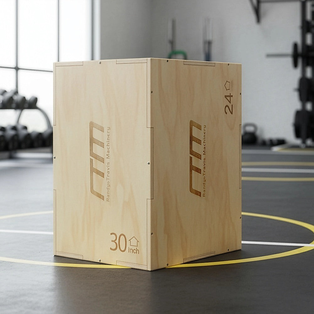 3 IN 1 Wood Plyo Games Plyometric Jump Box