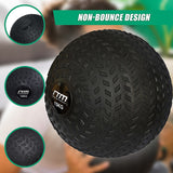 15kg Tyre Thread Slam Ball Dead Ball Medicine Ball for Gym Fitness - Close-Up Angle