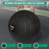 15kg Tyre Thread Slam Ball Dead Ball Medicine Ball for Gym Fitness - Low Angle