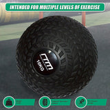 10kg Tyre Thread Slam Ball Dead Ball Medicine Ball for Gym Fitness - Low Angle