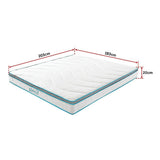 Palermo King 20cm Memory Foam and Innerspring Hybrid Mattress - Extra Image