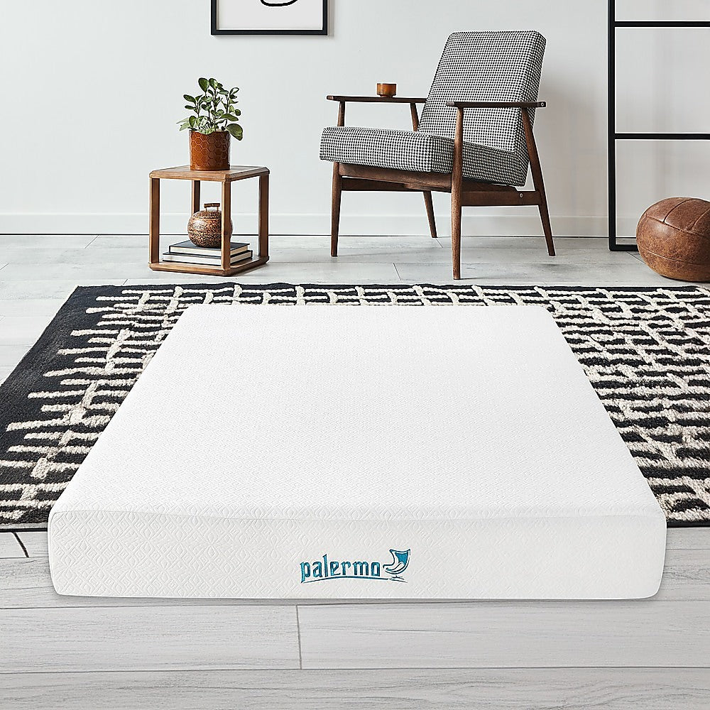 Palermo King Single 20cm Memory Foam and Innerspring Hybrid Mattress