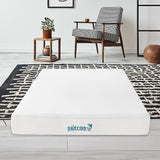 Palermo King Single 20cm Memory Foam and Innerspring Hybrid Mattress - 45-Degree Angle
