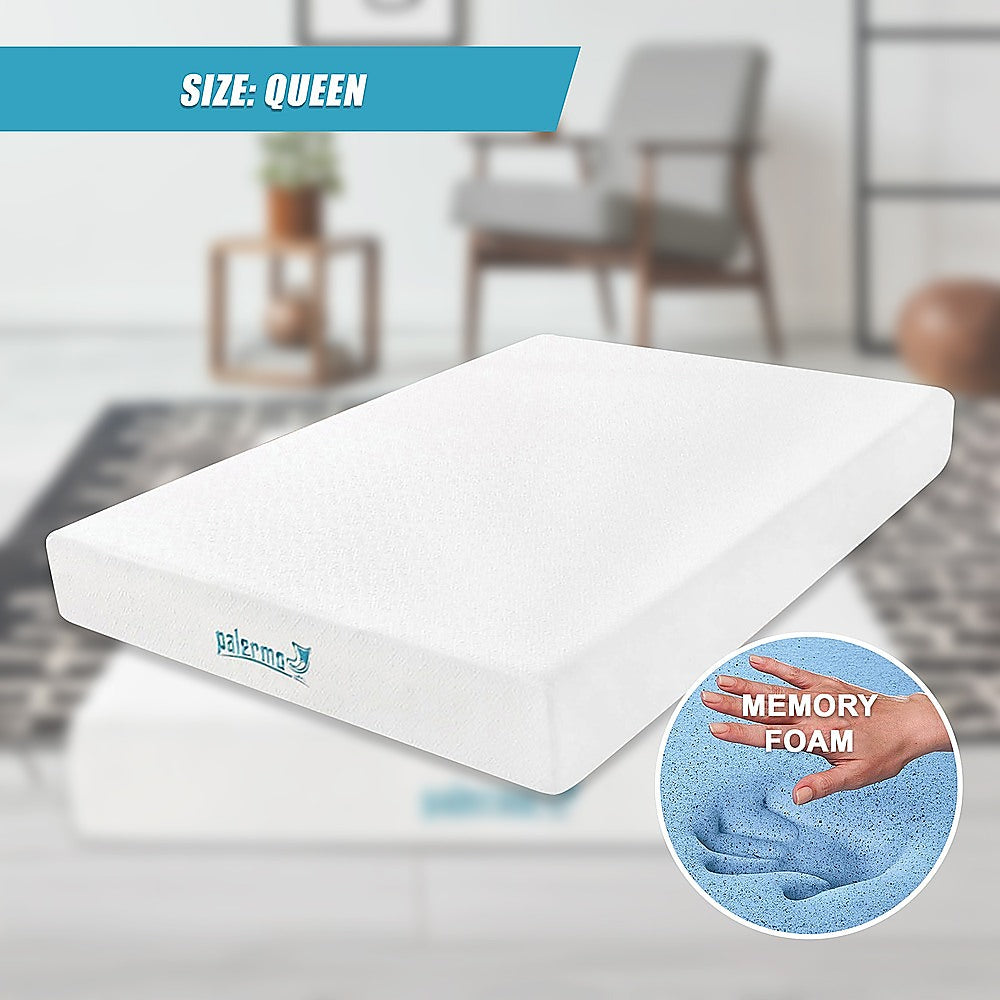 Palermo King Single 20cm Memory Foam and Innerspring Hybrid Mattress