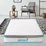 Palermo King Single 20cm Memory Foam and Innerspring Hybrid Mattress - 45-Degree Angle