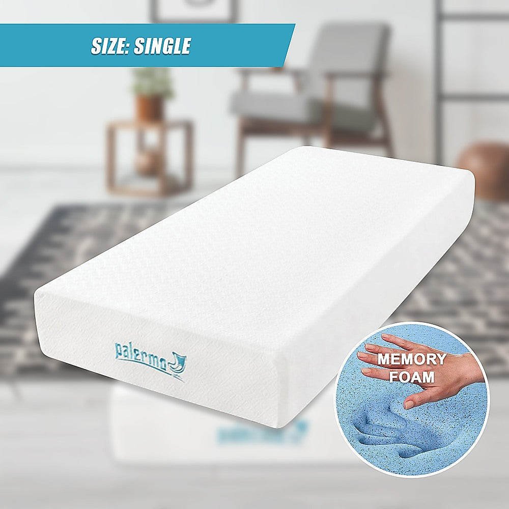 Single 25cm Gel Memory Foam Mattress  Dual-Layered Comfort with CertiPUR-US® Certified Foam