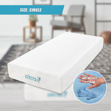 Palermo Single 25cm Gel Memory Foam Mattress - Dual-Layered - CertiPUR-US Certified - Extra Image