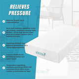 Palermo Single 25cm Gel Memory Foam Mattress - Dual-Layered - CertiPUR-US Certified - Extra Image