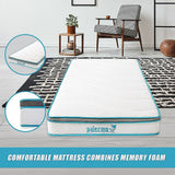 Single 20cm Hybrid Mattress  Memory Foam and Innerspring Support