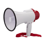 Audio Megaphone 25Watt Bull Horn with Siren