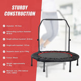 Mini Rebounder Trampoline With Handle Rail - Extra Image