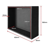 Shower Niche - 360 x 420 x 92mm Prefabricated Wall Bathroom Renovation - Extra Image