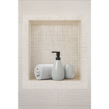 Shower Niche - 360 x 420 x 92mm Prefabricated Wall Bathroom Renovation - Top-Down View