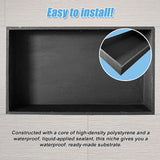 Shower Niche - 350 x 600 x 92mm Prefabricated Wall Bathroom Renovation - Close-Up Angle