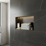 Shower Niche - 350 x 600 x 92mm Prefabricated Wall Bathroom Renovation - Close-Up Angle