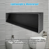 Shower Niche - 250 x 900 x 92mm Prefabricated Wall Bathroom Renovation - Top-Down View