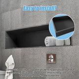 Shower Niche - 250 x 900 x 92mm Prefabricated Wall Bathroom Renovation - Low Angle
