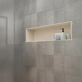 Shower Niche - 250 x 900 x 92mm Prefabricated Wall Bathroom Renovation - 45-Degree Angle