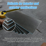 Tile Backer Insulation Board 10MM: 1200mm x 600mm - Box of 6 - Rear View