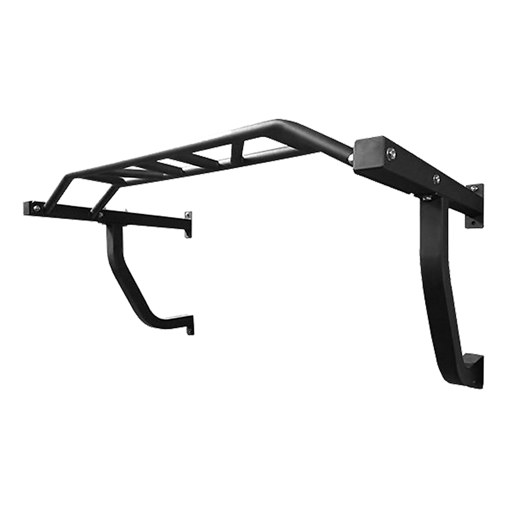 Wall Mounted Multi Grip Chin Up Bar  Heavy Duty Pull Up Station for Upper Body Training