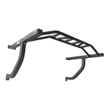 Wall Mounted Multi Grip Chin Up Bar Upper Body Training - Close-Up Angle