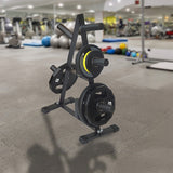 Olympic Weight Plate Storage Rack 250kg Capacity - Front View