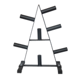 Olympic Weight Plate Storage Rack 250kg Capacity - 45-Degree Angle