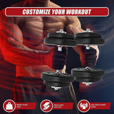 20KG Dumbbell Adjustable Weight Set - Extra Image