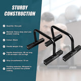 Steel Parallette Bars Push Up & Dip Workouts - Extra Image
