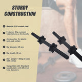 45cm - 1 Pair Dumbbell Bar 25mm Diameter - PVC Coated Dumbell Handle - Extra Image