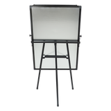 60 x 90cm Magnetic Writing Whiteboard Dry Erase w/ Height Adjustable Tripod Stand - 45-Degree Angle