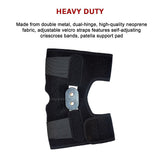 Hinged Full Knee Support Brace Protection Arthritis Injury Sports - Extra Image