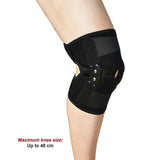 Hinged Full Knee Support Brace Protection Arthritis Injury Sports - Extra Image