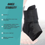 Ankle Brace Stabilizer - Ankle sprain & instability - SMALL - Extra Image