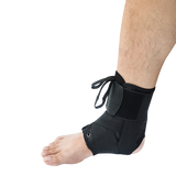 Ankle Brace Stabilizer - Ankle sprain & instability - MEDIUM - Top-Down View