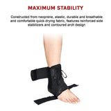 Ankle Brace Stabilizer - Ankle sprain & instability - MEDIUM - Close-Up Angle