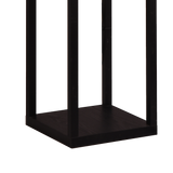 Shelf Floor Lamp - Shade Diffused Light Source with Open-Box Shelves - Rear View
